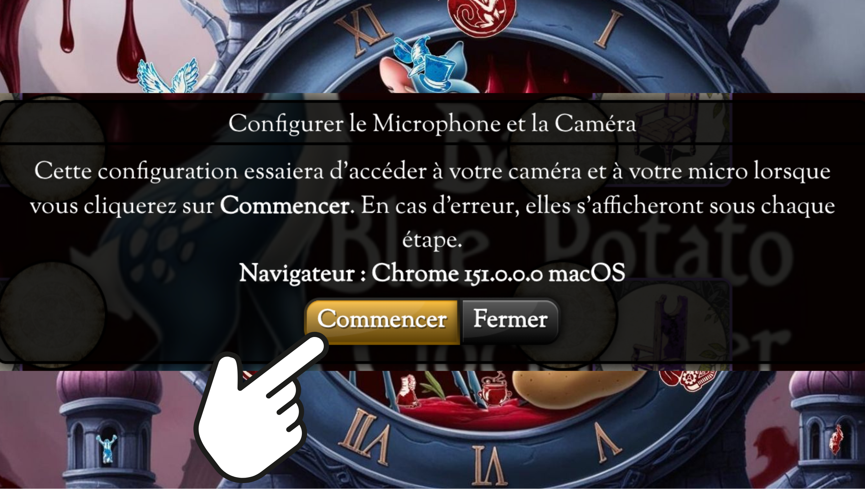 Démarrer