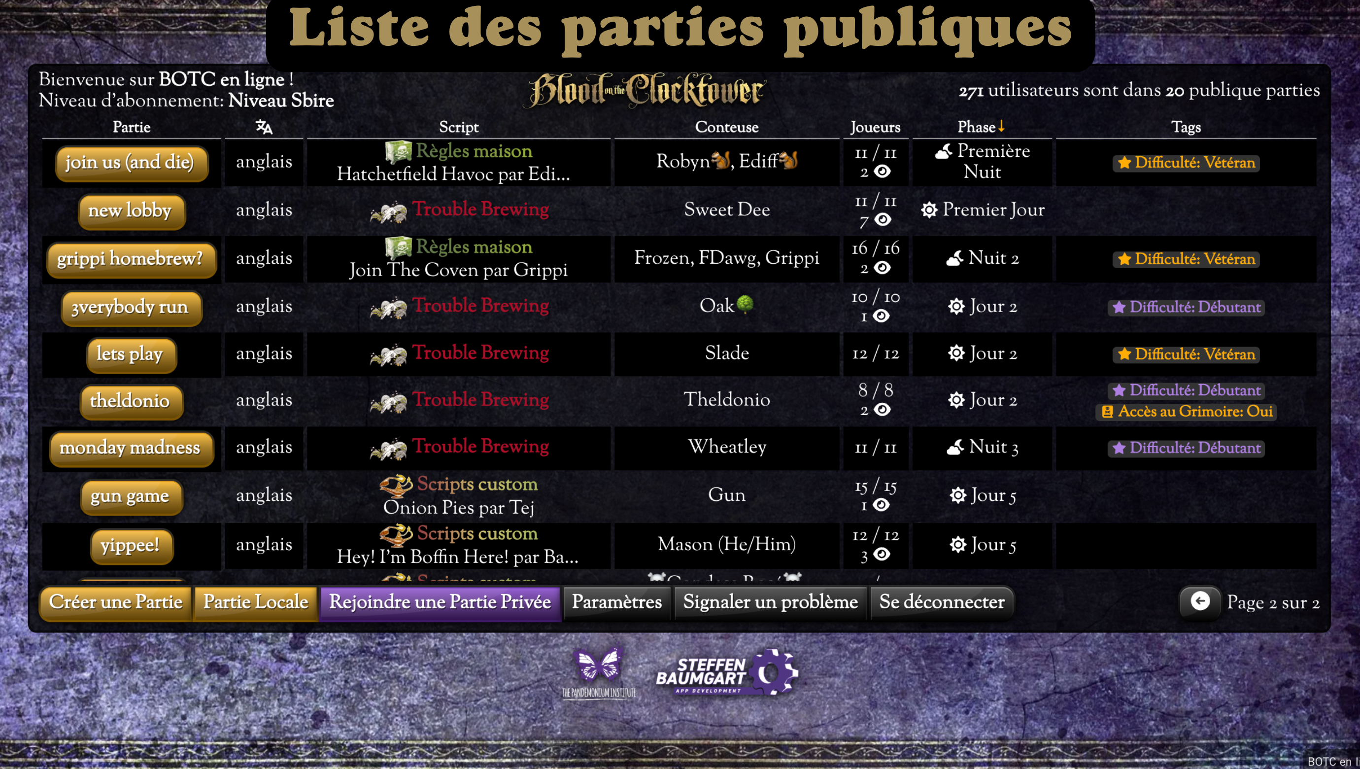 Partie publique